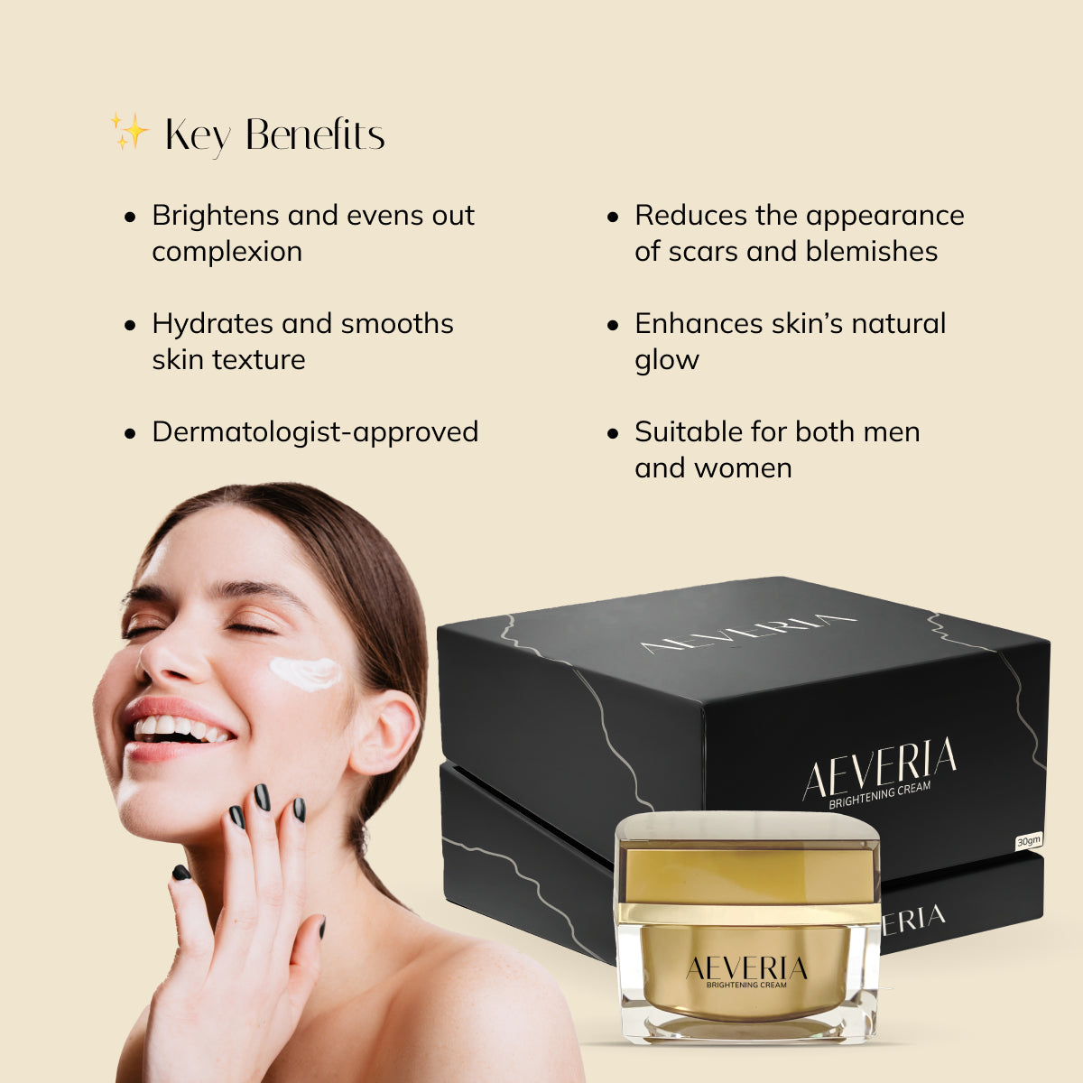 Brightening Cream | Daily Glow Formula