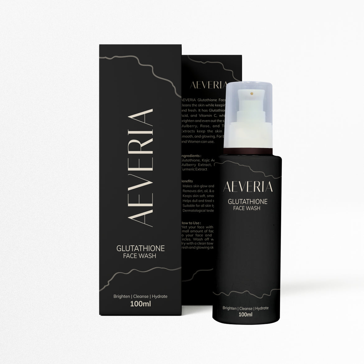 Glutathione Face Wash Brightening Cleanser by Aeveria Glutathione Face Wash Brightening Cleanser by Aeveria
