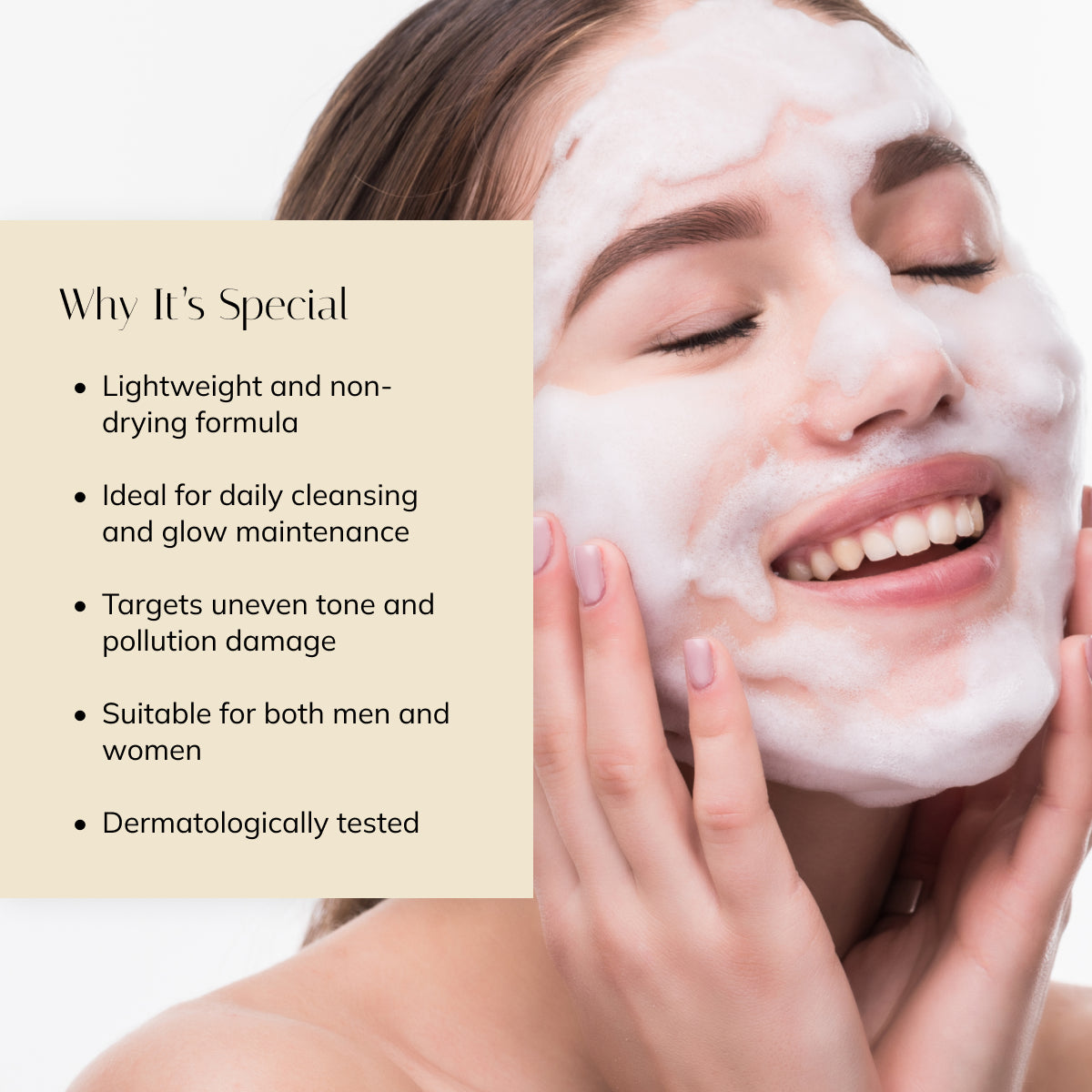 Glutathione Face Wash Brightening Cleanser by Aeveria Glutathione Face Wash Brightening Cleanser by Aeveria