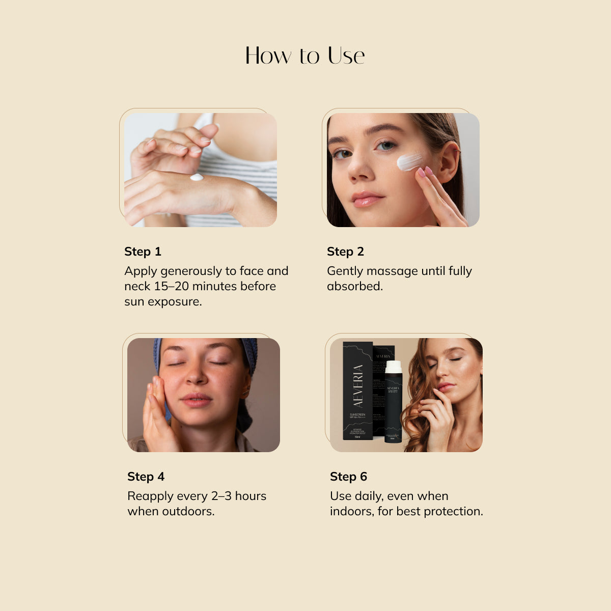 Sunscreen | Lightweight Daily UV Protection